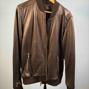 Leather Bomber